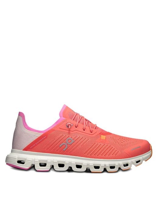 Su Cloud 6 Coast Sneaker di On Shoes in Red