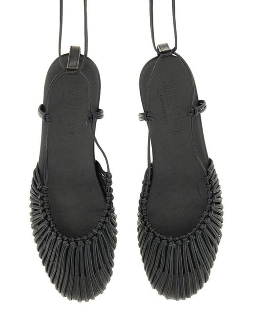 Hereu White Mantera" Sandals