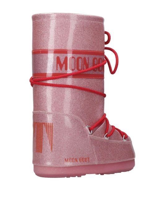 Moon Boot Pink Boots