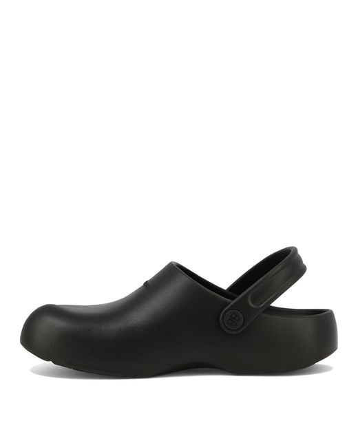 "Sunday modellated" pantofole di Balenciaga in Black da Uomo