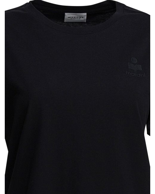Isabel Marant Black "aby" T-shirt