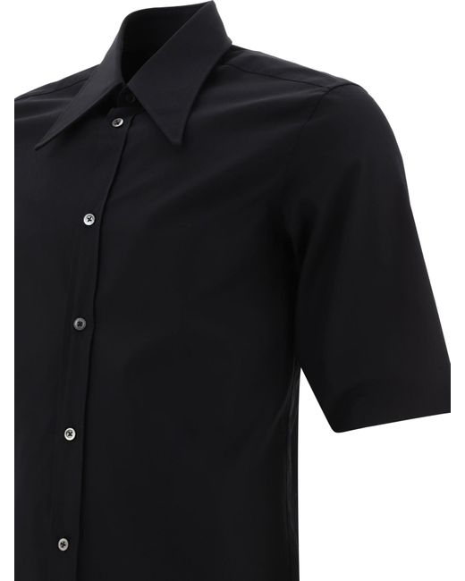 Maison Margiela Spitzte Kragenhemd in Black für Herren