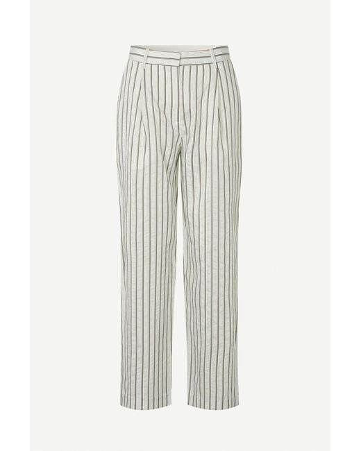 Samsøe & Samsøe White Trousers