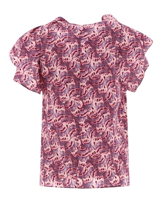 Valency Top di Isabel Marant in Pink