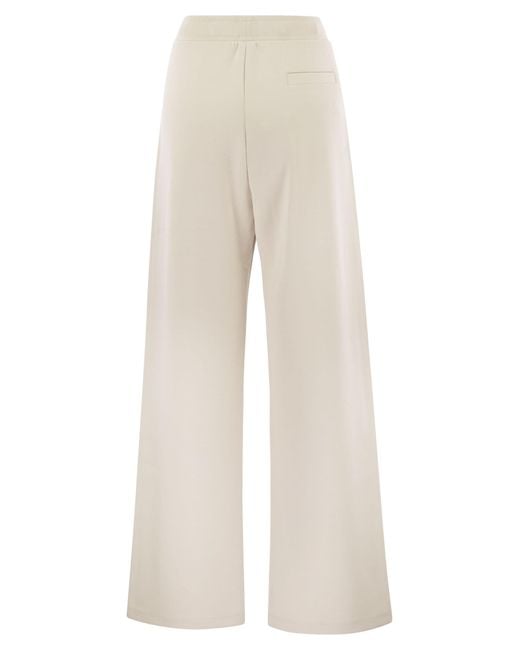 Max Mara Natural Potenza Jersey Jogging Trousers