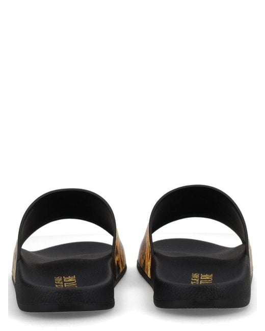 Versace Jeans Couture Multicolor Polyurethane Flats