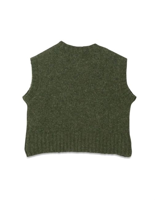 Aspesi Green Tricot Vest