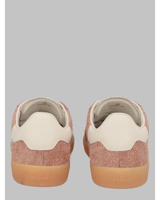 Hogan Pink Fw26 Statement Sneakers
