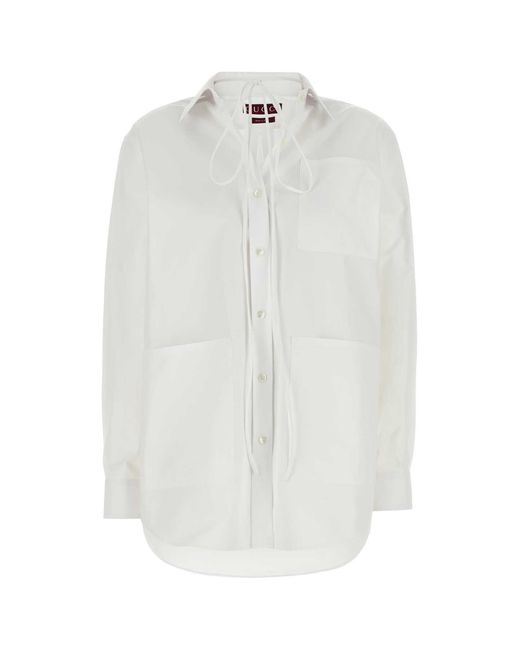 Gucci White Logo Shirt