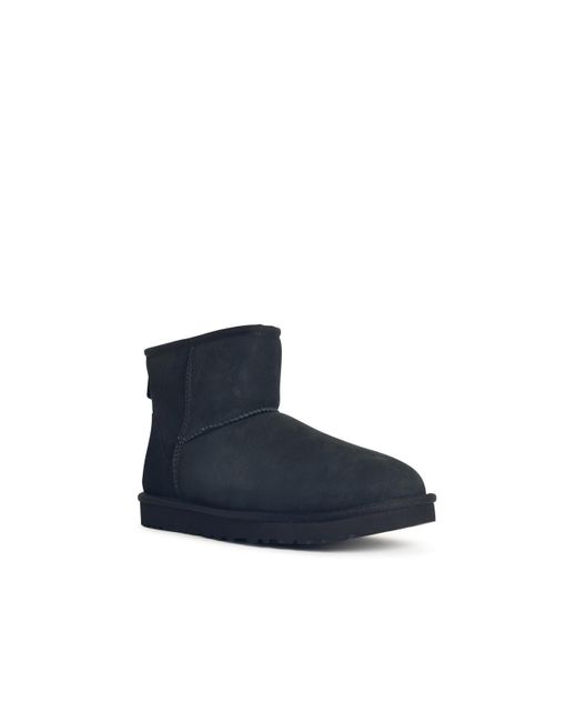 Ugg Blue 'Classic Mini' Suede Boots