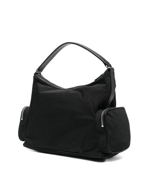 Stella McCartney Black Dartmoor Nylon Shoulder Bag