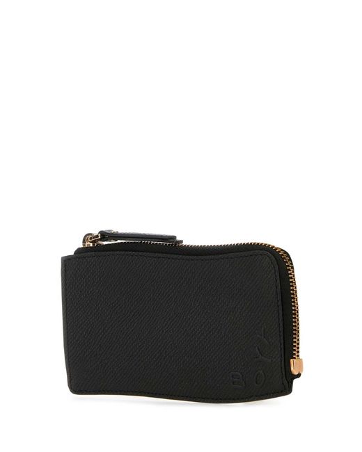 Boyy Black Leather Epsom Cardholder
