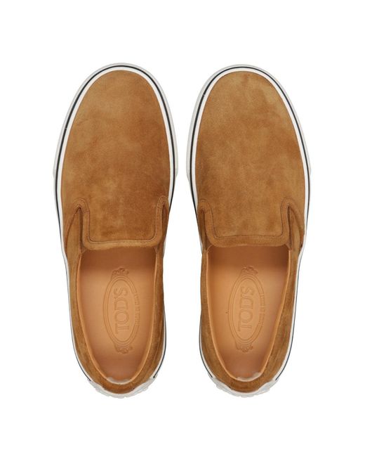 Tod's Brown Sneakers for men