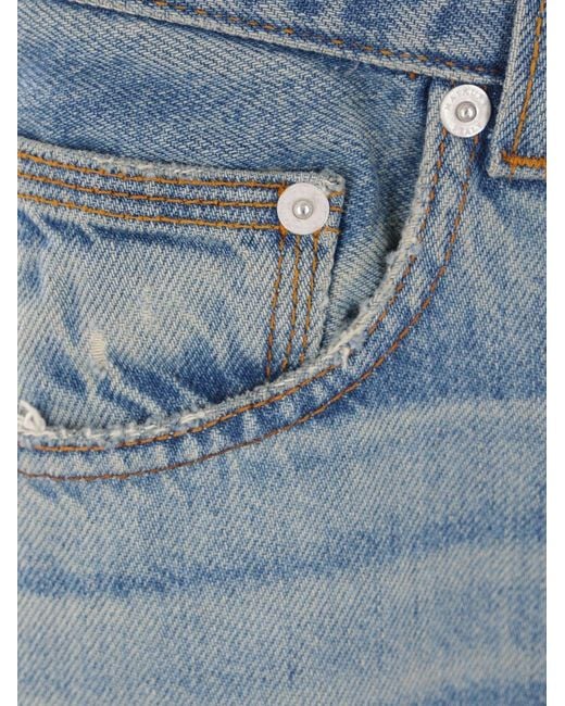 Haikure Blue Winona Wide-Leg Jeans
