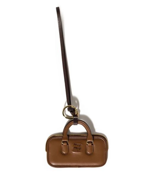 Miu Miu Trick Miu Arcadie in Brown | Lyst