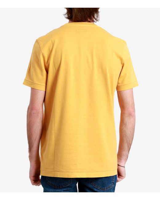 Fay T Shirts En Polos Donker Geel in het Yellow voor heren