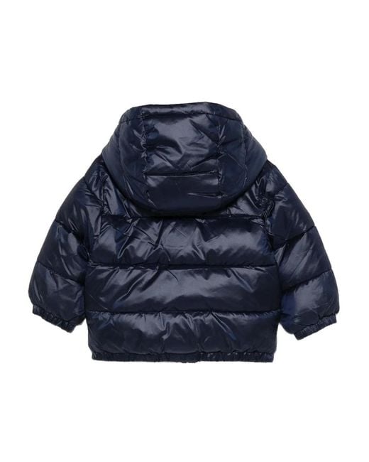 Moschino Blue Jacket With Logo