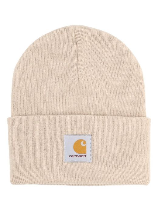 Carhartt Natural Knitted Hat Watch for men