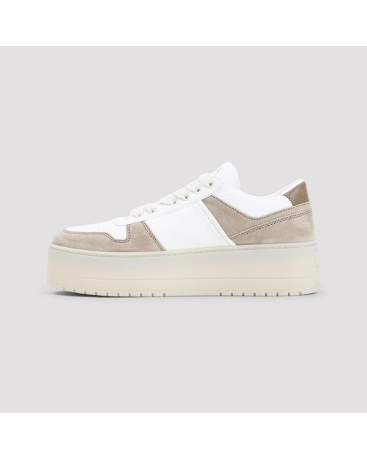 Prada Natural Downtown Bold Sneakers