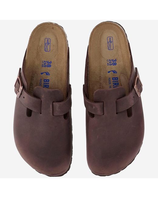 Birkenstock Brown Boston Maultiere