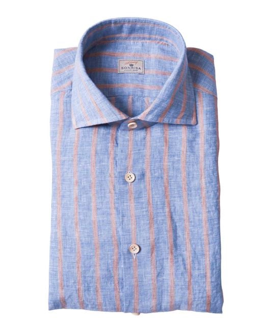 Sonrisa Blue Camicia Uomo