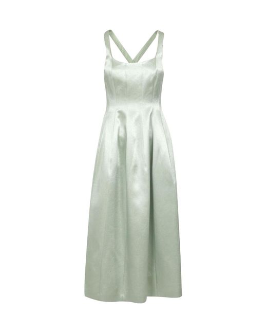 PHILOSOPHY BY LORENZO SERAFINI Green Dresses