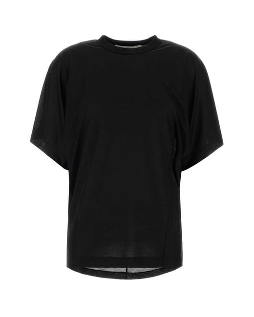 Carven Black Jt224-T-Shirt