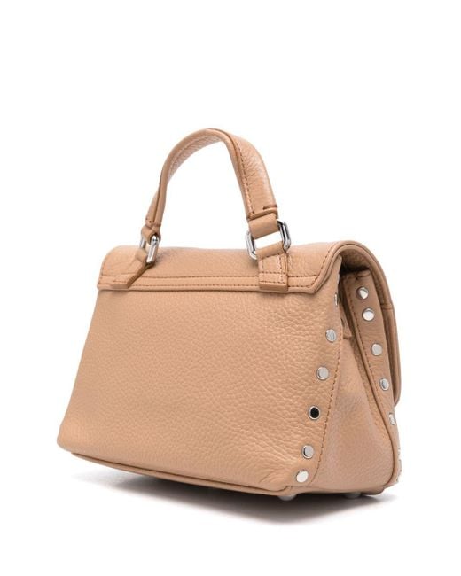 Zanellato Natural Postina Daily Baby Leather Handbag