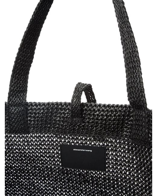 Alexander Wang Black Punch Xl Tote Bags