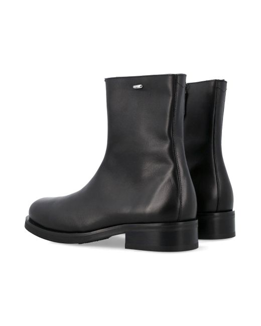 Our Legacy Black Unsere Erbe flache Schuhe schwarz