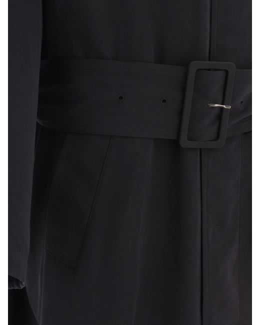 Trench-Coat ceinturé Balenciaga pour homme en coloris Black