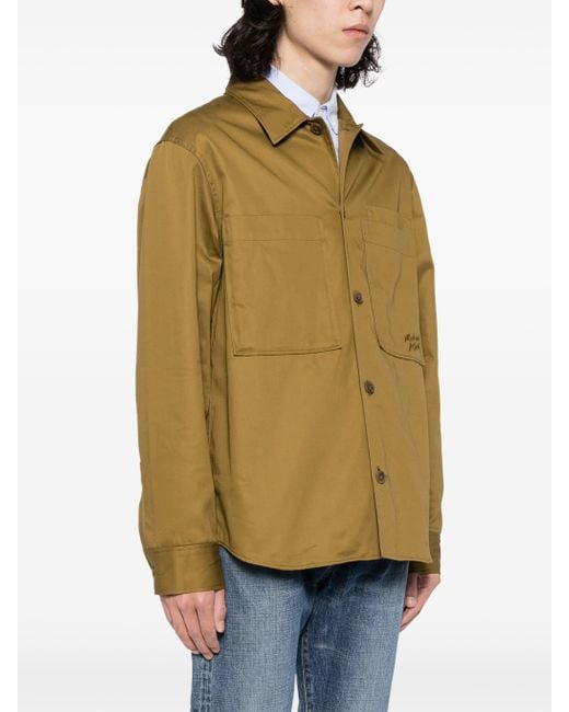Maison Kitsuné Green Maison Kitsuné Overshirt