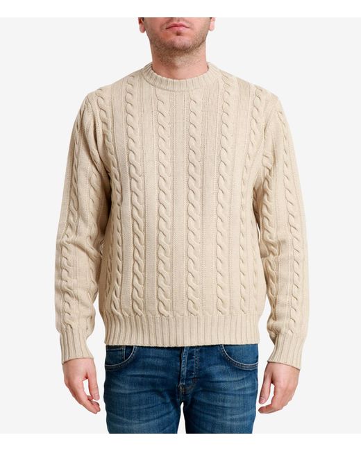 Filippo De Laurentis White Sweaters for men