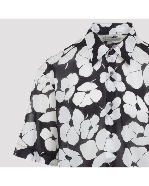 Dries Van Noten Black Cassidye Shirt