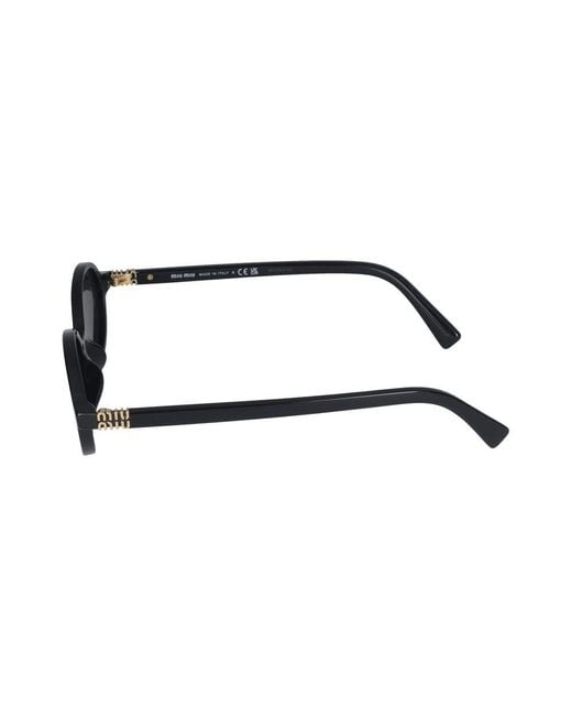 Miu Miu Black Sunglasses 0 Mu 04 Zs 1 Ab5 S0 /18/140 for men