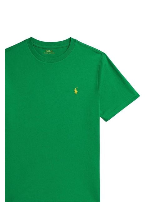 Polo Ralph Lauren Green T-Shirt With Logo