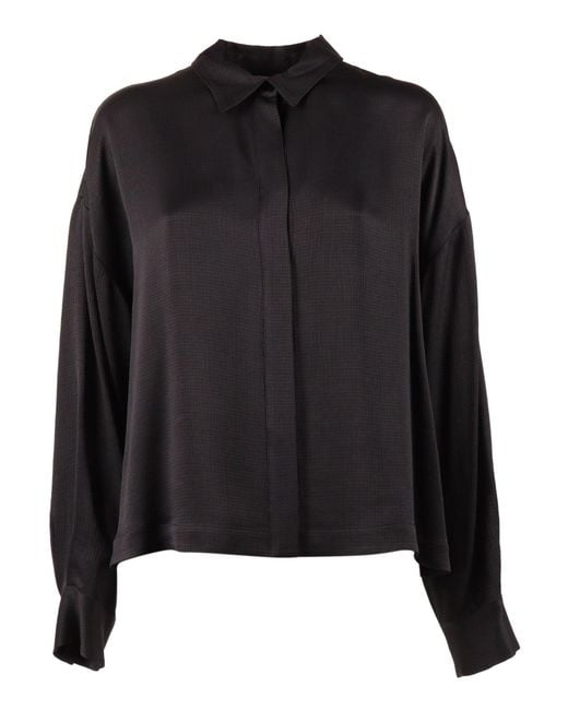 Peserico Black Blouse