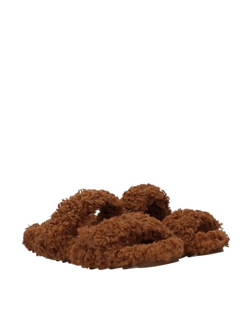 Gia Borghini Brown Slippers And Hooves Polyester/Tan for men