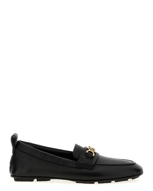 Versace Black 'Villa Driver' Sladers