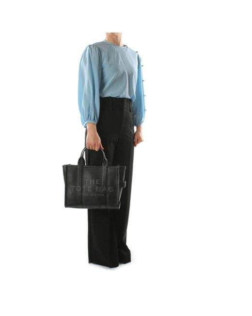 Marc Jacobs Black Borse A Mano The Tote Donna Pelle Nero