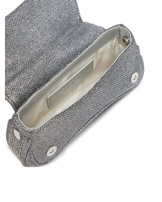 DIESEL Gray Play Crossbody Bag