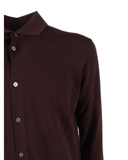 PHI FDL Brown Camicia Ml