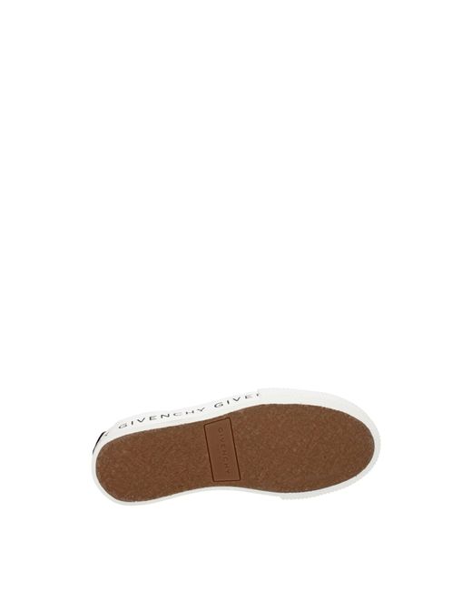 Givenchy White Sneakers Frauen Leder weiß/weiß optisch