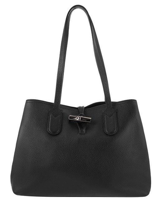 Roseau Bolso de hombro esencial Longchamp de color Black