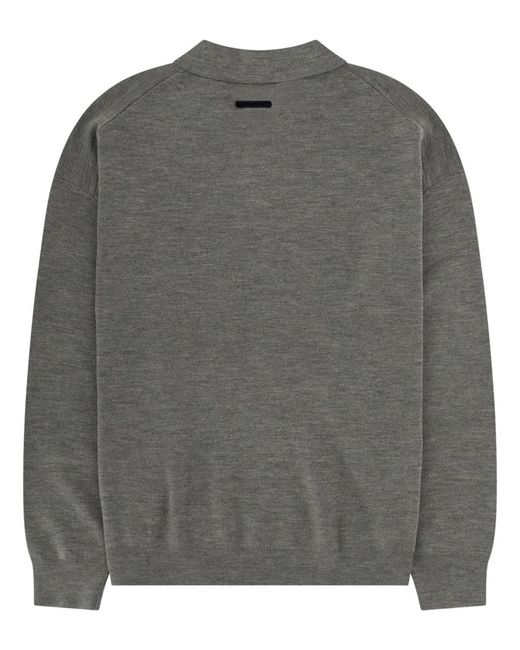 Fear Of God Gray Polo Signature 90S