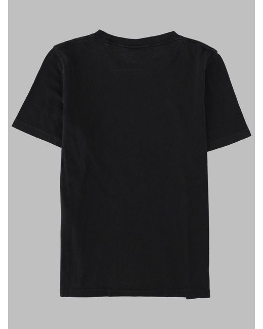 Chloé Black Graphic Crew Neck T-Shirt