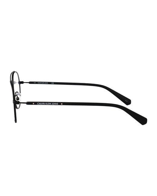 Calvin Klein Multicolor Matte Metal Glasses
