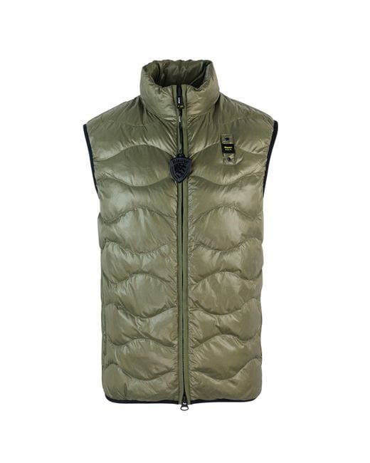 Blauer Green Smanicato Ad Onde Danny Verde