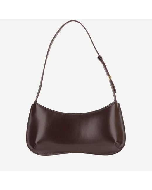 Jacquemus Brown Leather Handbag Le Bisou