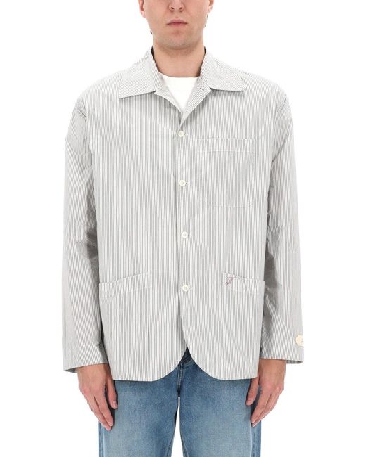 Jacquemus White Stylish Jacket for men